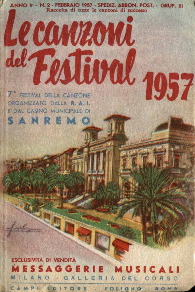 Le Canzoni del Festival 1957